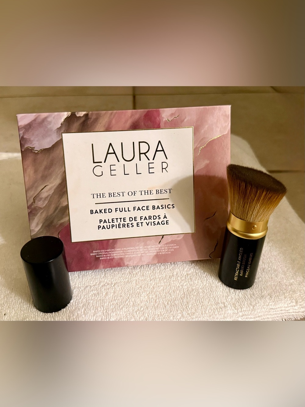 Laura Geller Pink and Rose Gold Baked Full Face Palette
